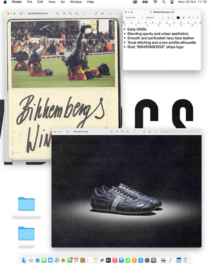 Bikkembergs: Vom Fußballschuh zum lässigen Statement. hero image